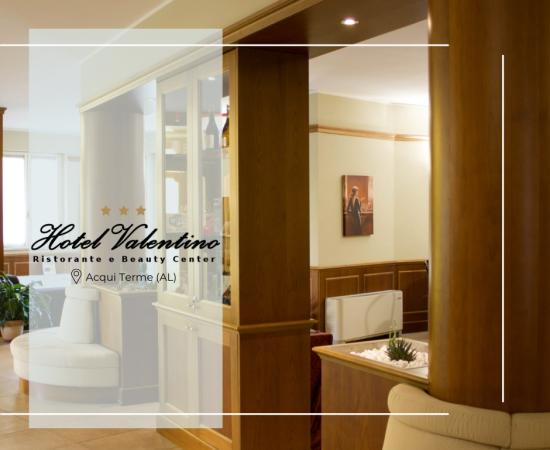 Hotel Valentino: Ristorante e Beauty Center ad Acqui Terme, ambiente elegante e accogliente.